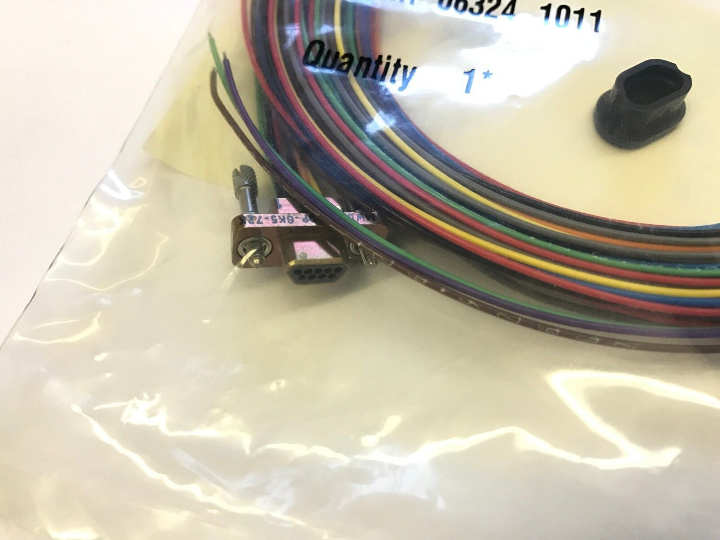 Glenair WMDM1L-9P-6K5-72K D-Sub Micro-D Insulated Wire Metal Shell Connectors