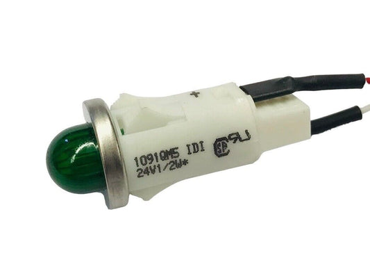 VCC 1091QM5-24V Series Green 24V LED Indicator Light (19-Pack)