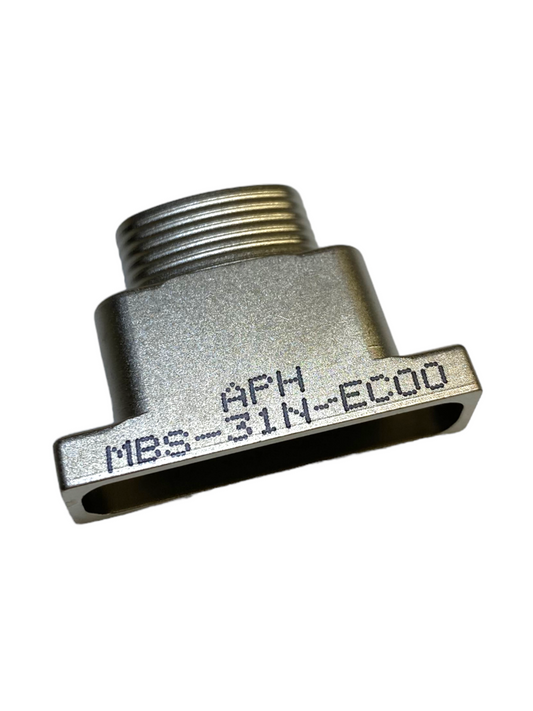 Amphenol MBS31NEC00 Micro D-Sub Backshells (No Hardware) - 3-Pack Bundle