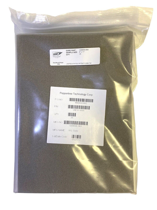 GORE GS8000-063 Gasket EMI Shielding Sheet - 11 in x 8 in (20pcs/Bag)