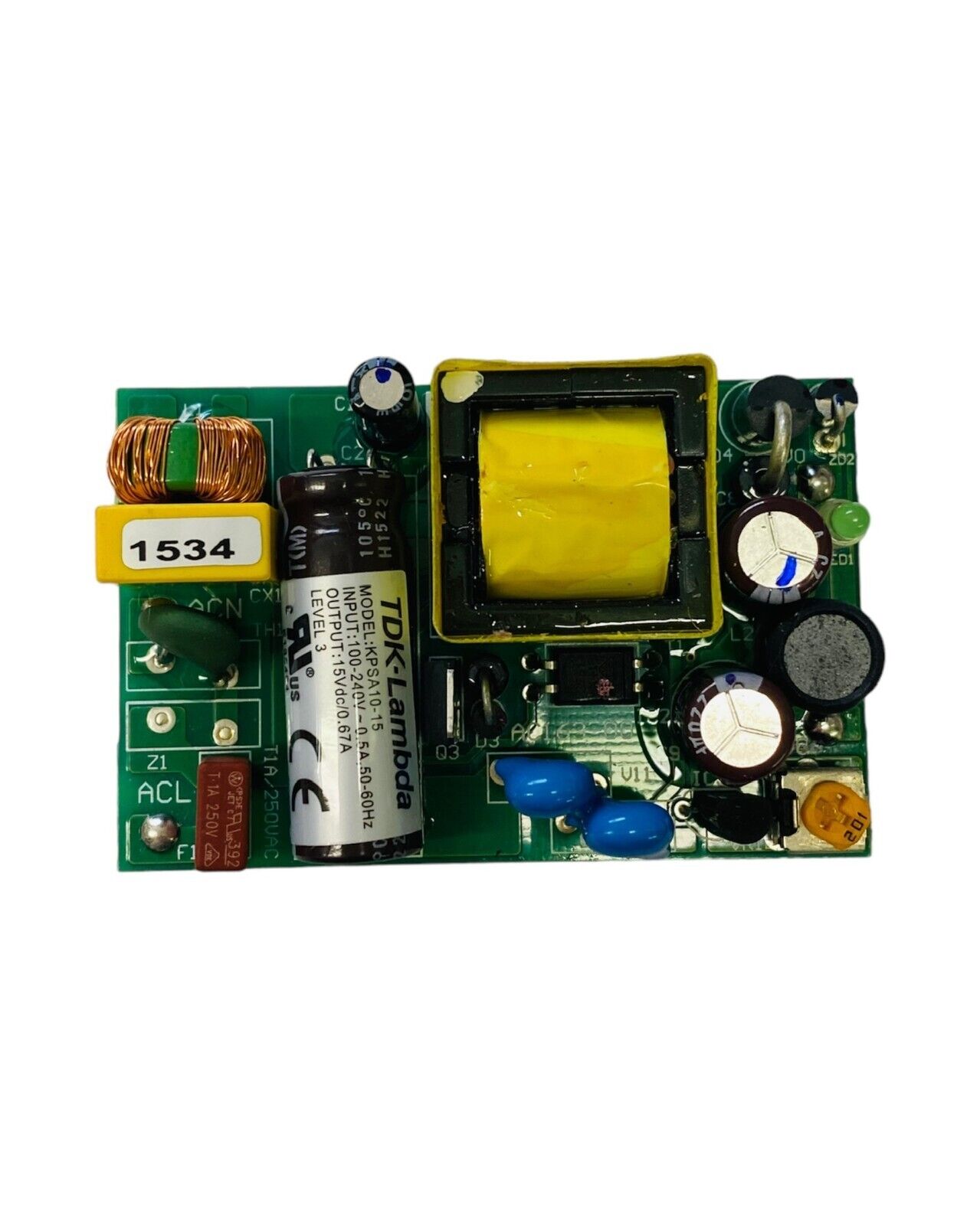 KPSA10-15 TDK Lambda KPSA10-15 Power Supply 15V 0.67A 10W, PCB mount (10pc Pack)