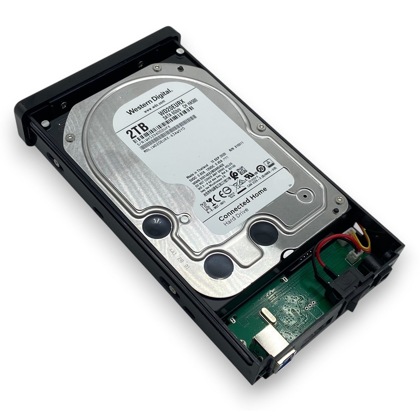 WD AV-GP WD20EURX 2TB HDD in NexStar 3.5" USB 3.0 Enclosure – Plug & Play - NEW