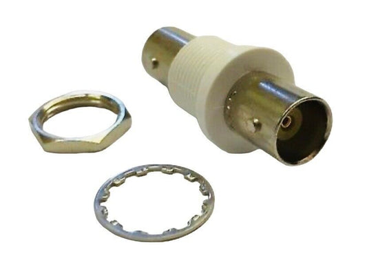 AMP 414105-1 Jack Adapter Isolated Bulkhead Connector (10 Bundle Pack)