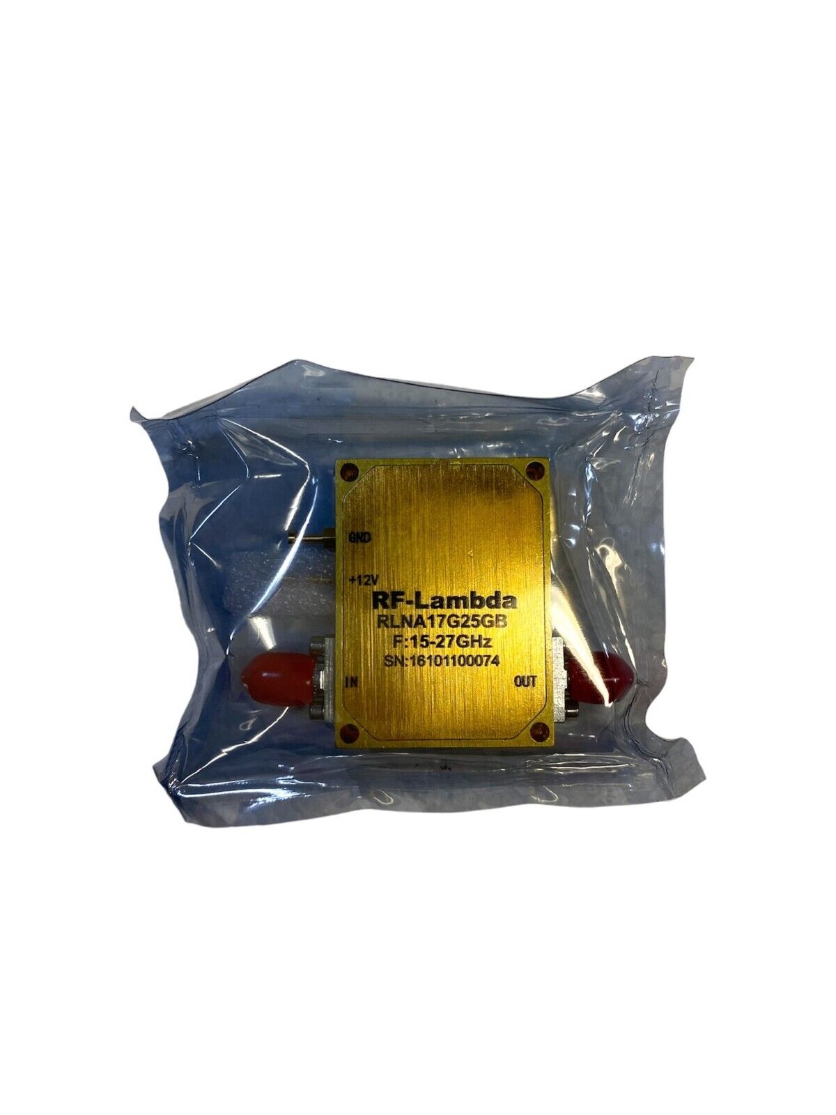 RF-Lambda RLNA17G25GB Low Noise Amplifier 17GHZ TO 27GHZ, 38DB