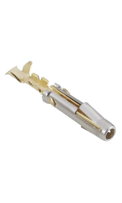 Amphenol SS20M1F Circular Contact Crimps 3K Gold (Lot of 1,000 pcs)