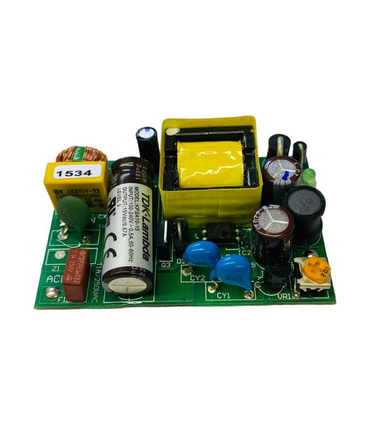 KPSA10-15 TDK Lambda KPSA10-15 Power Supply 15V 0.67A 10W, PCB mount