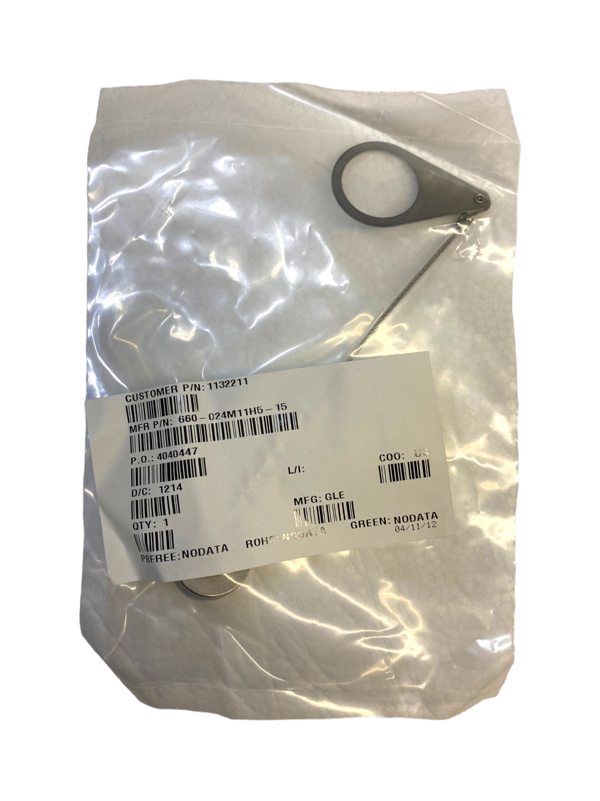 Glenair 660-024M11H5-15 Receptacle Protective Cover