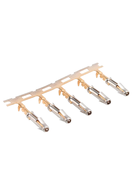 Amphenol SS24M1F Circular Contact Crimps 3K Gold (Lot of 1,000 pcs)