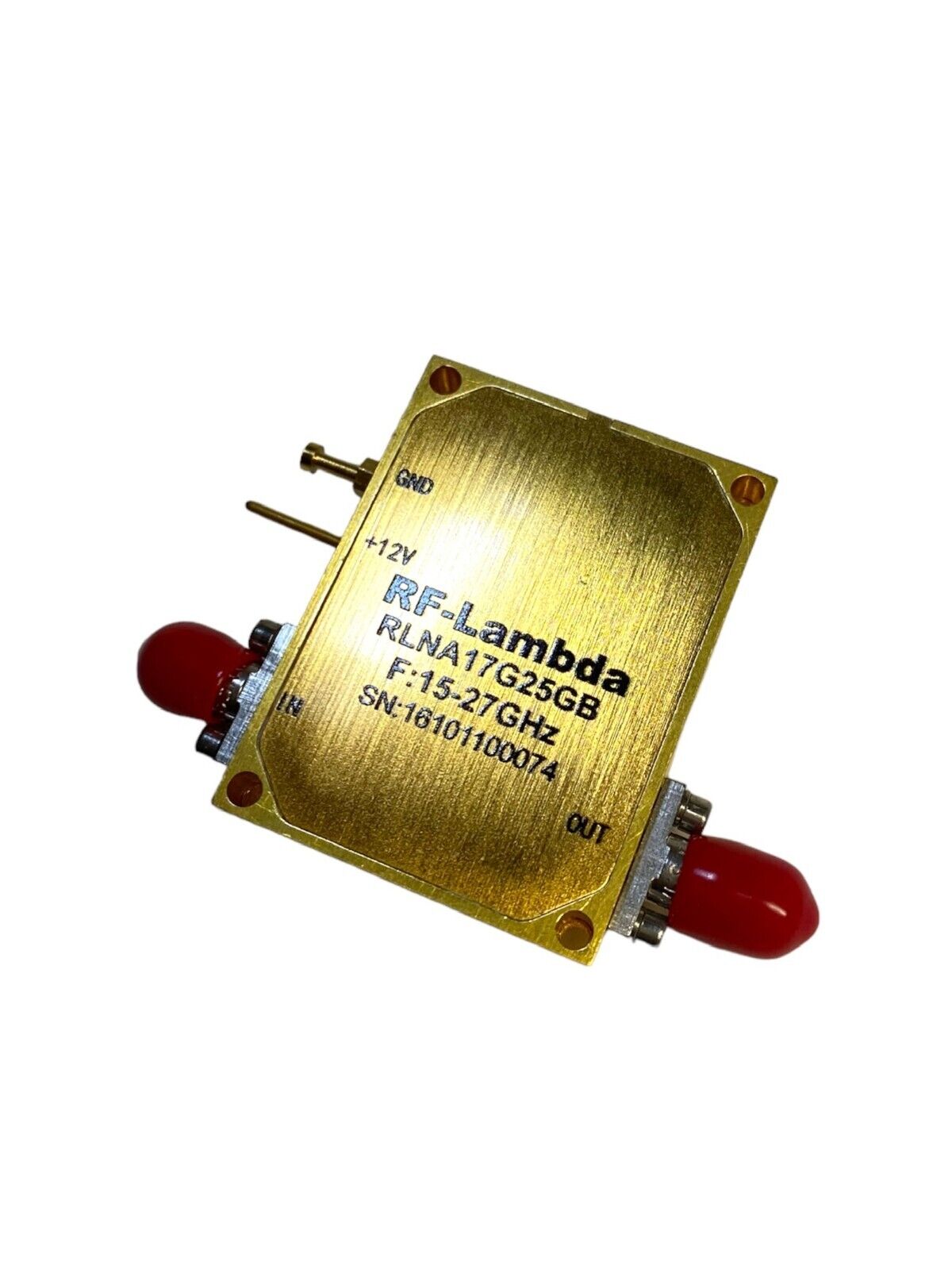 RF-Lambda RLNA17G25GB Low Noise Amplifier 17GHZ TO 27GHZ, 38DB