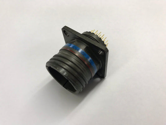 Amphenol 88-569764-35P Circular Connector, Wall Mount Receptacle, 37 Contacts