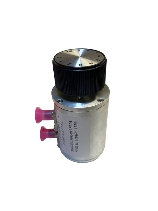 JFW Industries 50R-019 Manual Attenuator DC 0-2.2GHz 0-10dB x 1dB SMA