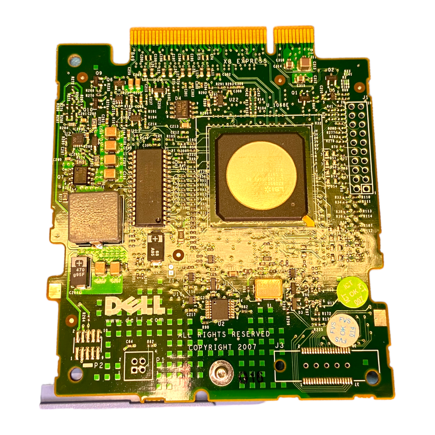 Dell PERC 6/iR SAS RAID Controller PCI-E HM030 6Ir for Blade Servers R410