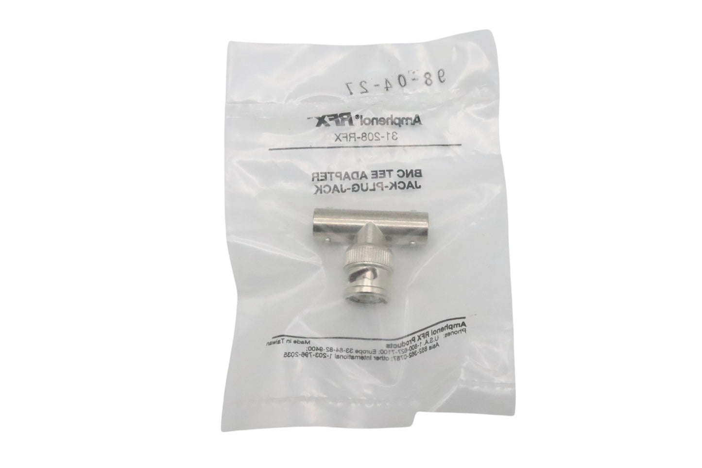 Amphenol 31-208-RFX Coaxial Connector (11 Pack) - High-Performance RF Connector