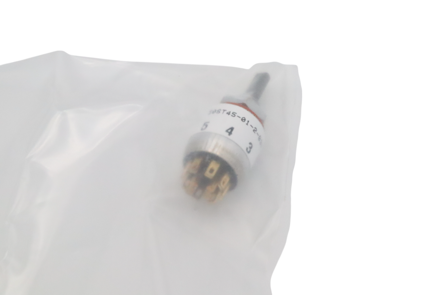 Grayhill 50ST4501203N (2 Pack) Rotary Switch DP3T 3 Flatted Shaft Solder Lug 0.2A 220VAC 28VDC
