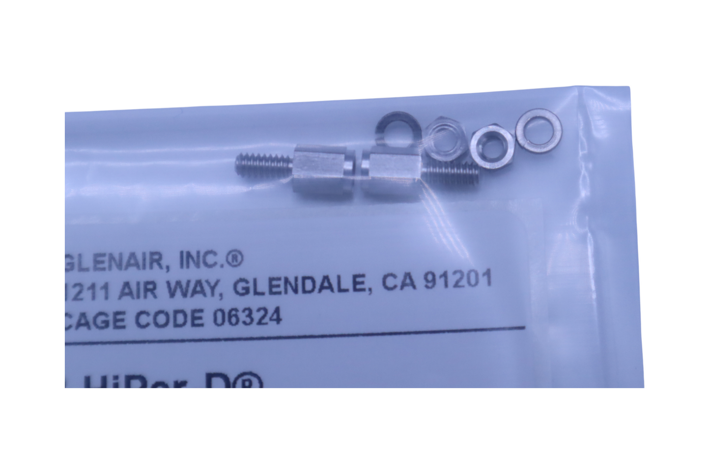 Glenair 289-015-A Jackpost Kit | HiPer-D & MIL-DTL-24308 D-Sub Connector Hardware | Front Mount