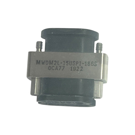 Glenair MWDM2L-15USP1-186S Conn D Subminiature 15POS D-Sub to 15POS D-Sub Plug-Receptacle ST