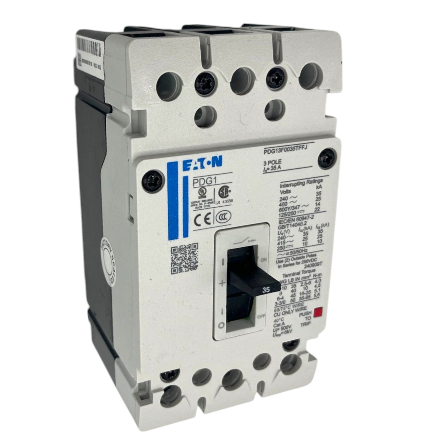 Eaton PDG13F0035TFFJ Circuit Breaker