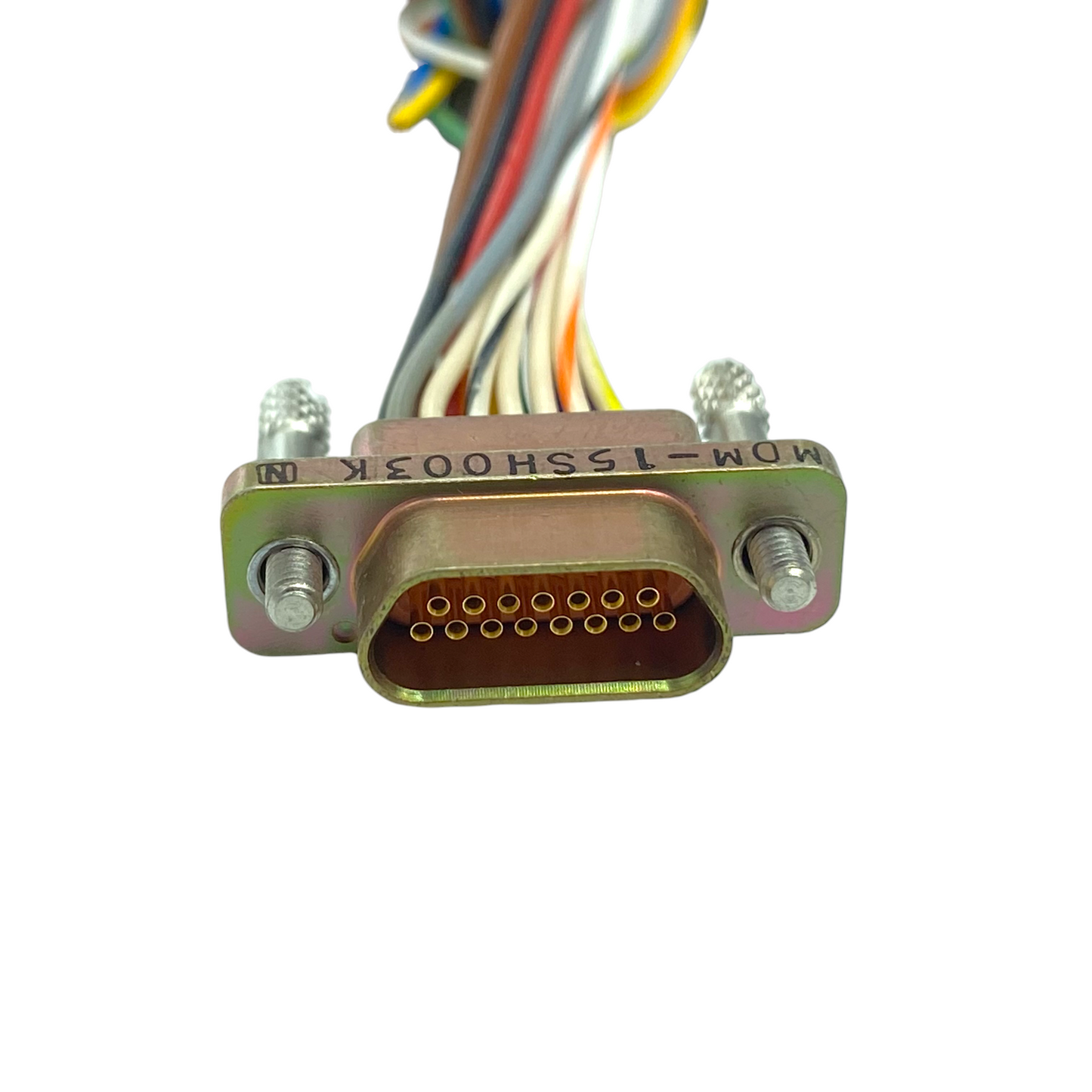 ITT Cannon MDM-15SH003K D-Sub Micro-D Connector MICRO 15 F 18" RBW JACKS
