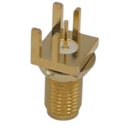 Cinch Connectivity Solutions 142-0721-871 (25 Pack) RF SMA Connector, Female, Panel Mount