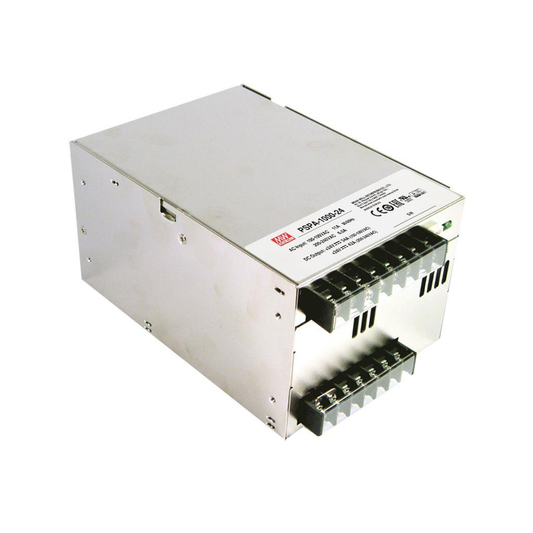 MEAN WELL PSPA-1000-24 Parallel AC-DC Power Supply, 1008W, 24V42A, 90-264V, PSPA-1000 Series
