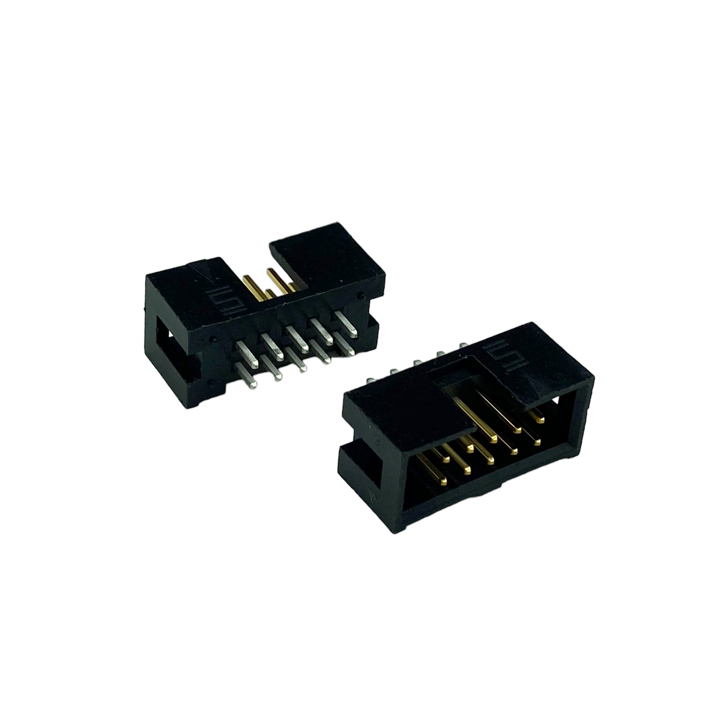 Samtec TST-105-01-S-D (10-Pack) Wire-To-Board Connector (4 Sides) HDR 10 POS 2.54mm Solder ST Top Entry Thru-Hole