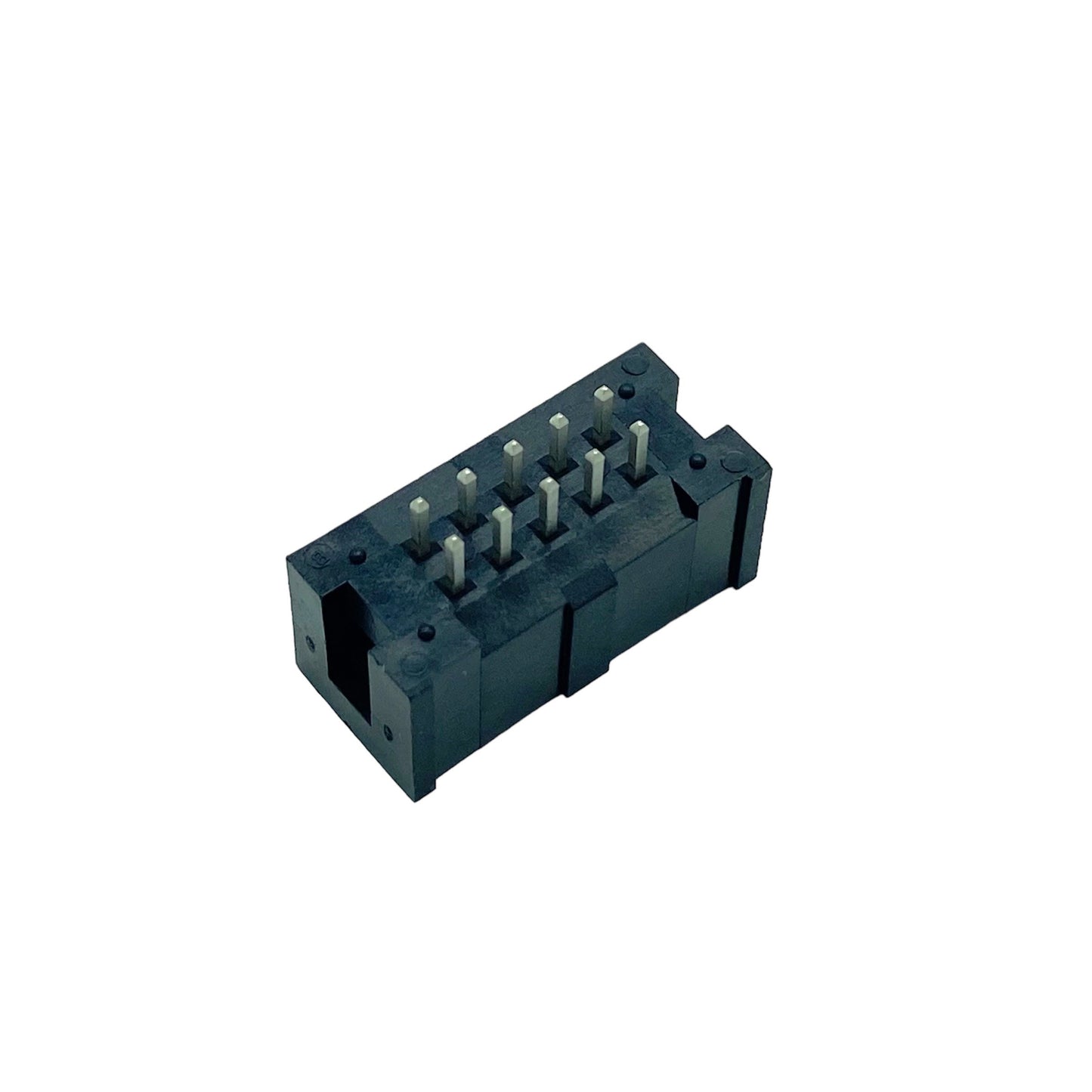 Samtec TST-105-01-S-D (10-Pack) Wire-To-Board Connector (4 Sides) HDR 10 POS 2.54mm Solder ST Top Entry Thru-Hole