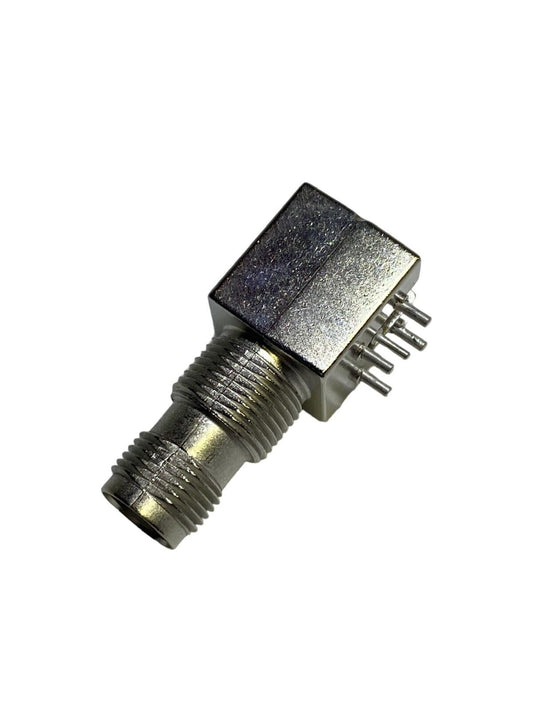 Amphenol Connector 031-5660, TNC R-Angle PCB Bulkhead (6-Pack) Bundle