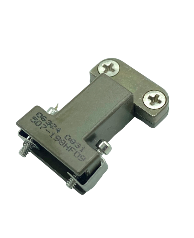 Glenair 507-198NF09 Micro-D Backshell Assembly with Strain-Relief