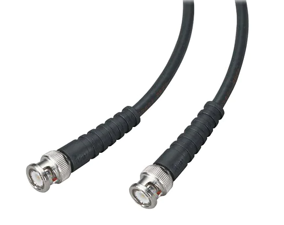 6 ft - Black Box RG59 Coax Patch Cable, BNC/BNC 75ohm 23AWG (5 Bundle Pack)
