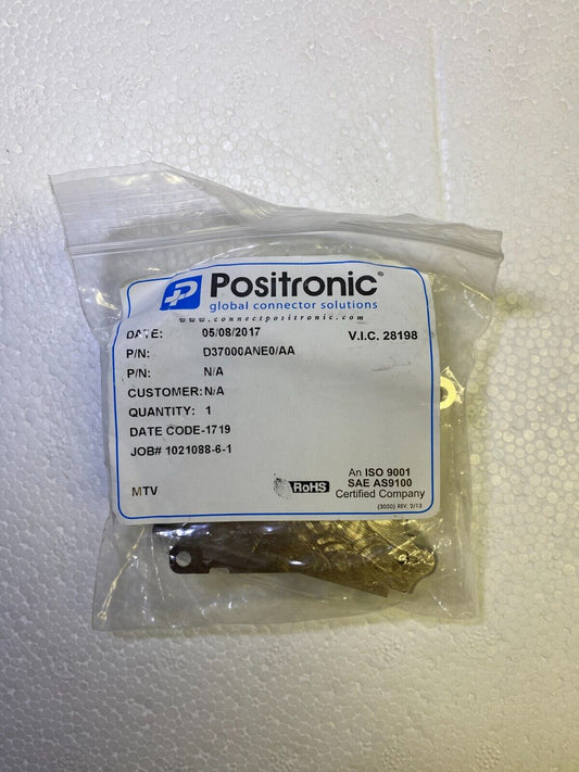 Amphenol Positronic D37000ANE0/AA Lightweight Aluminum Backshell