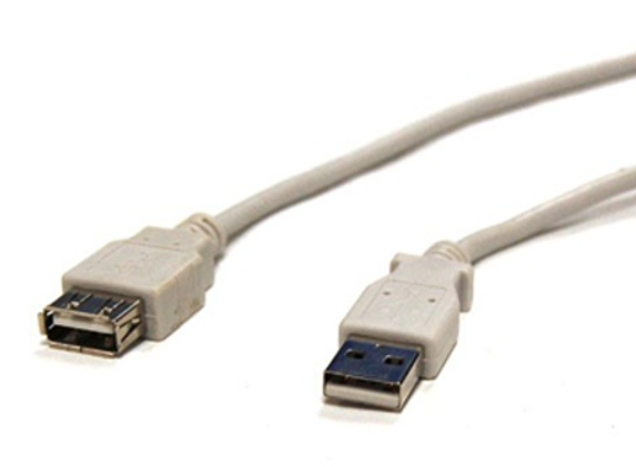 6.5 ft - USB2 USB 2.0 CABLE Type A Male to Type A (3 Bundle Pack)
