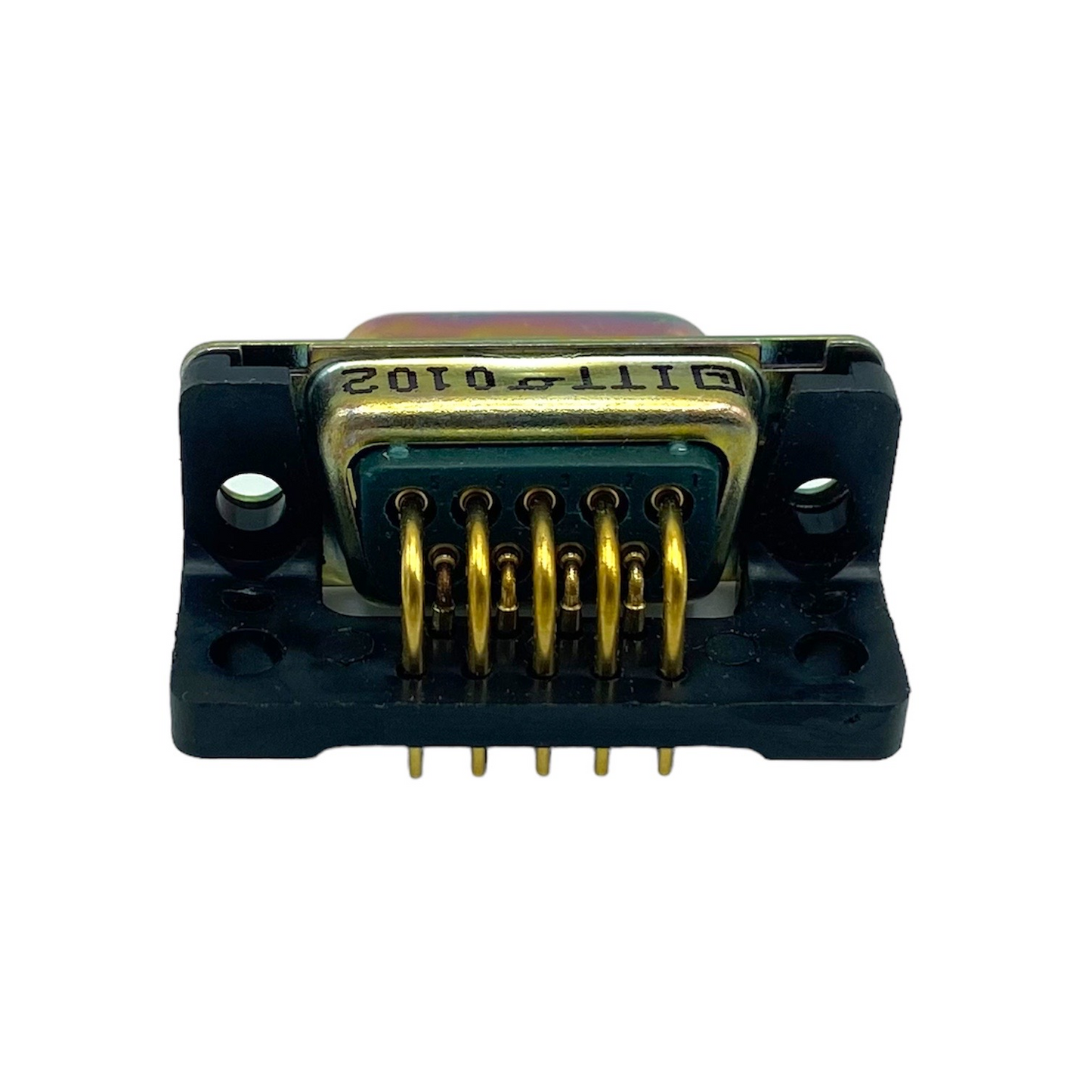 ITT Cannon DEMM-9P-D (10-Pack) D Sub Connector, Standard, Plug, DEMM Series, 9 Contacts, DE, Solder