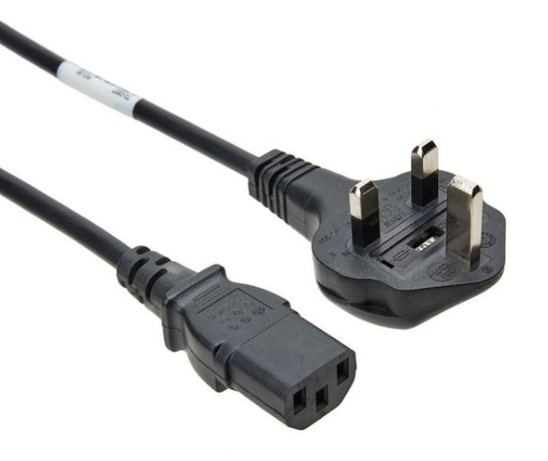 6 ft - Cisco CAB-7513ACU AC Power Cord - UK Head (2 Bundle Pack)