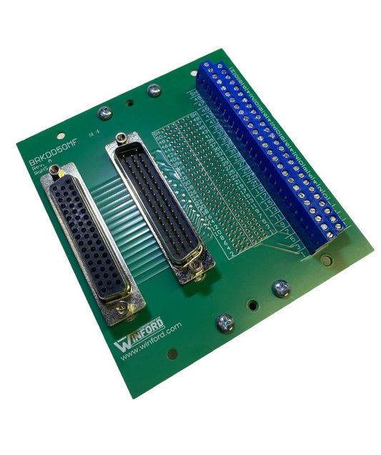 WINFORD BRKDD50MF-S-DIN BREAKOUT BOARD TERMINAL