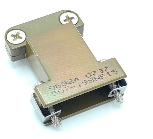 Glenair 507-198NF15 Micro-D Backshell Assembly with Strain-Relief