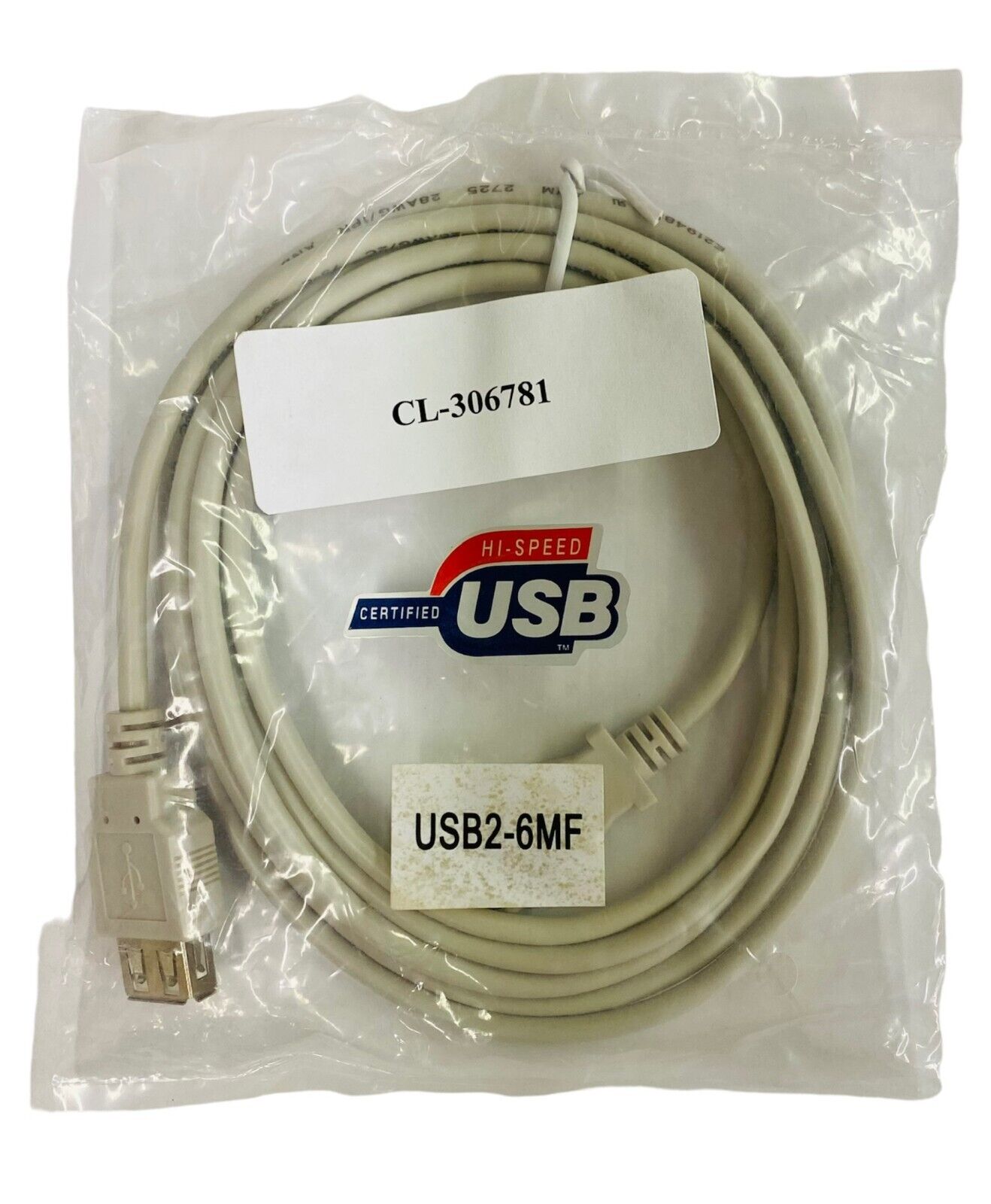6.5 ft - USB2 USB 2.0 CABLE Type A Male to Type A (3 Bundle Pack)