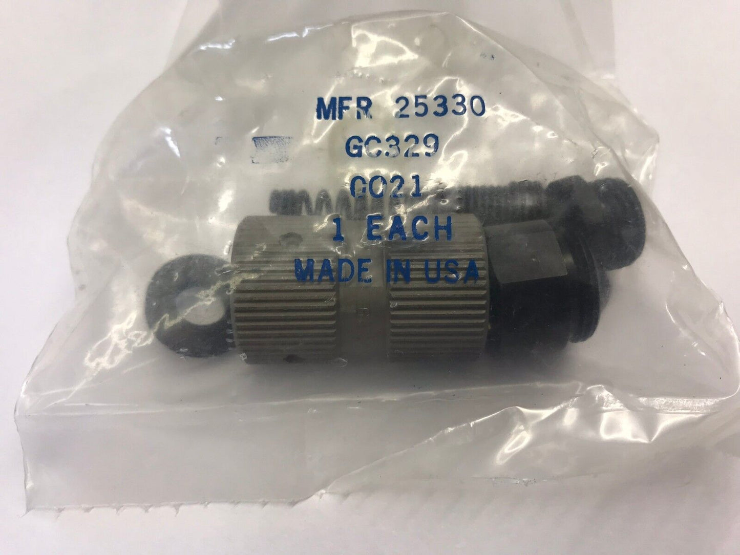 General Connector GC329 (2-Pack) Audio / Video Connector, 6 Contacts, Cable Mount