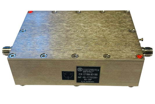 Miteq AMF-6B-17702200-60-30P RF Microwave Amplifer