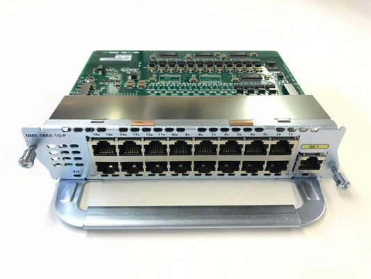 Cisco NME-16ES-1G-P EtherSwitch Service Module Managed L3 Switch 16 Ethernet