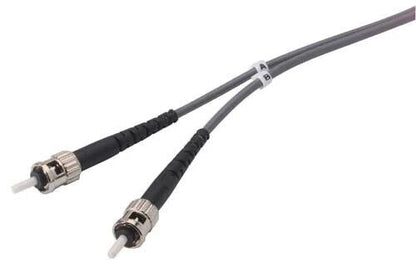 (65.6 ft / 20m) L-Com FODSTC-20 OM1 62.5/125 Multimode Fiber Cable (Pack of 2)