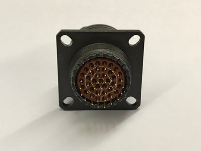 Amphenol 88-569764-35P Circular Connector, Wall Mount Receptacle, 37 Contacts