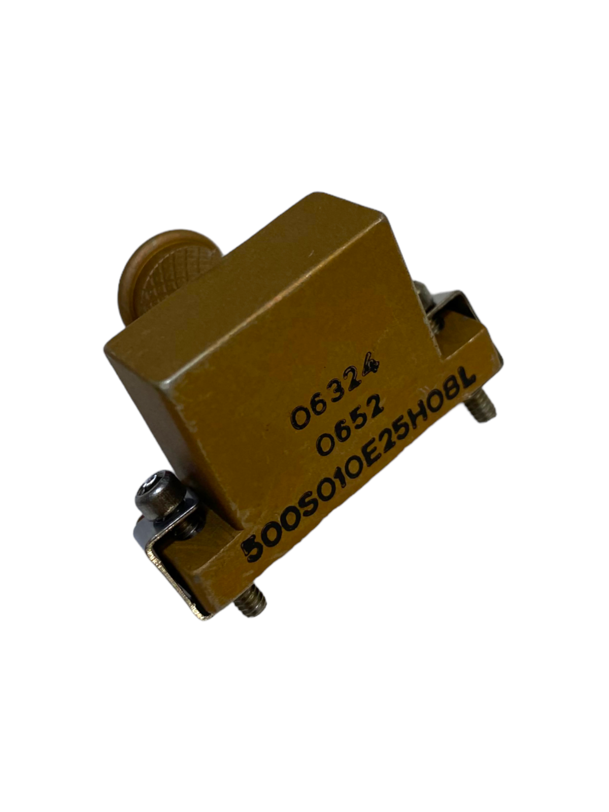 Glenair 500S010-E25H12L Micro-D Backshell Assembly & Strain-Relief