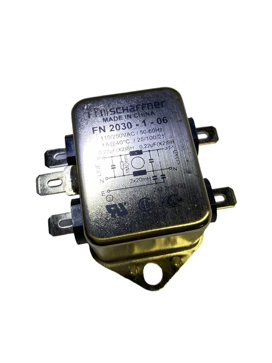 SCHAFFNER FN2030-1-06 EMC/EMI Line Filter 250VAC (4-Pack)