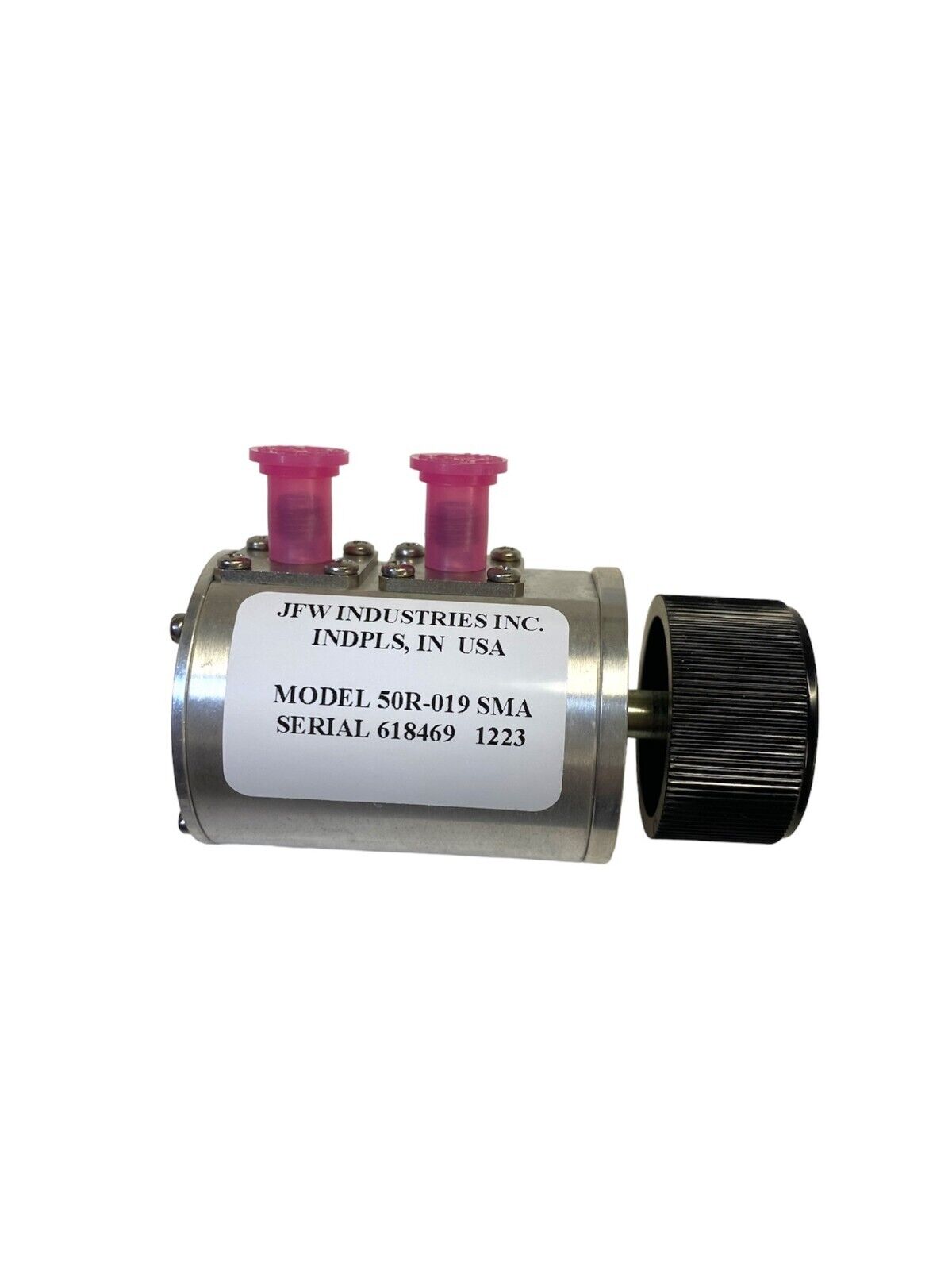 JFW Industries 50R-019 Manual Attenuator DC 0-2.2GHz 0-10dB x 1dB SMA