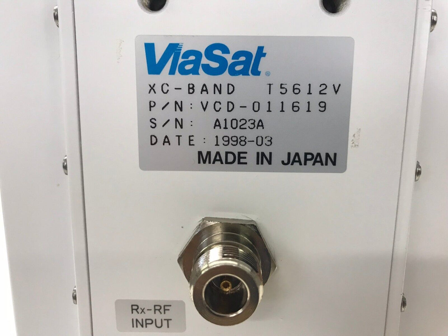 ViaSat VCD-011619 Extended C-Band 5W Transceiver NJT5612V