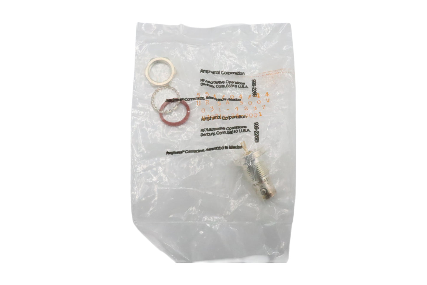 Amphenol M39012/24-0001 (4 Pack) BNC Straight Receptacle Jack