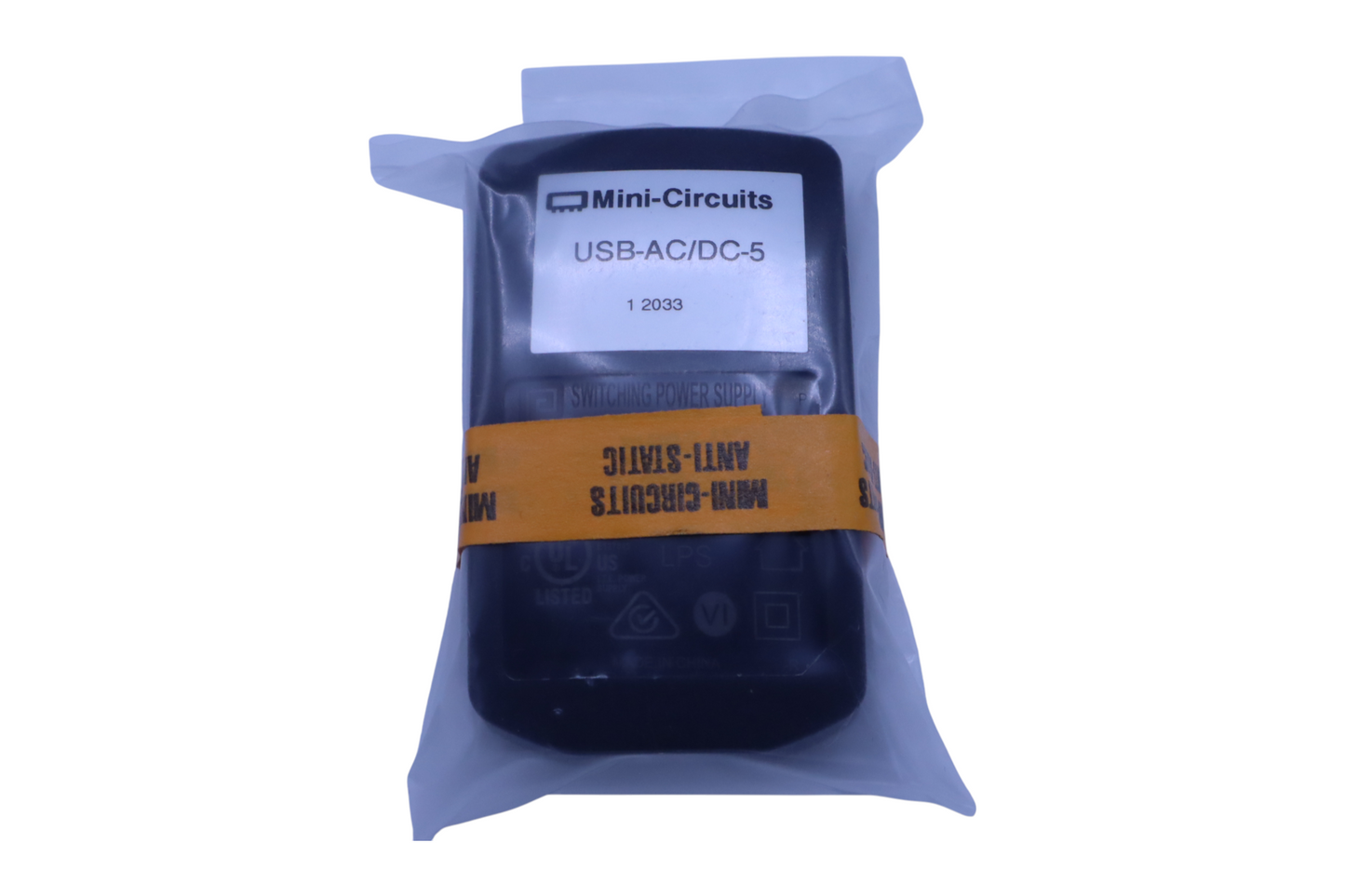 Mini-Circuits USB-AC/DC-5 Power Supply Kit | 5V DC, 2A, with Interchangeable AC Plugs