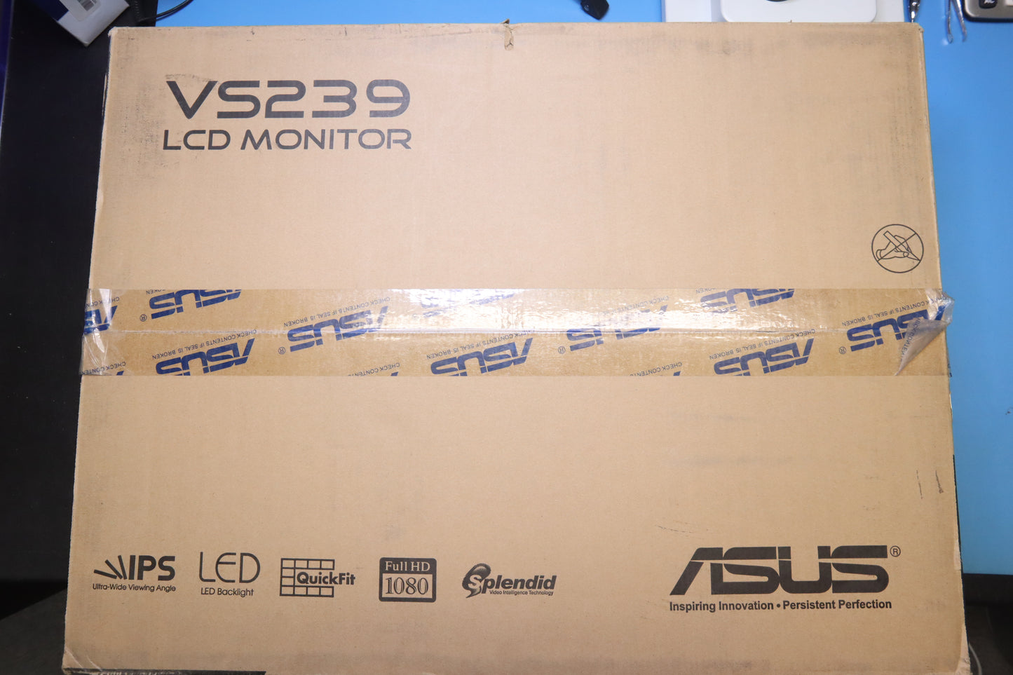 ASUS VS239H-P 23" Full HD IPS Monitor | HDMI VGA | New Sealed in Box