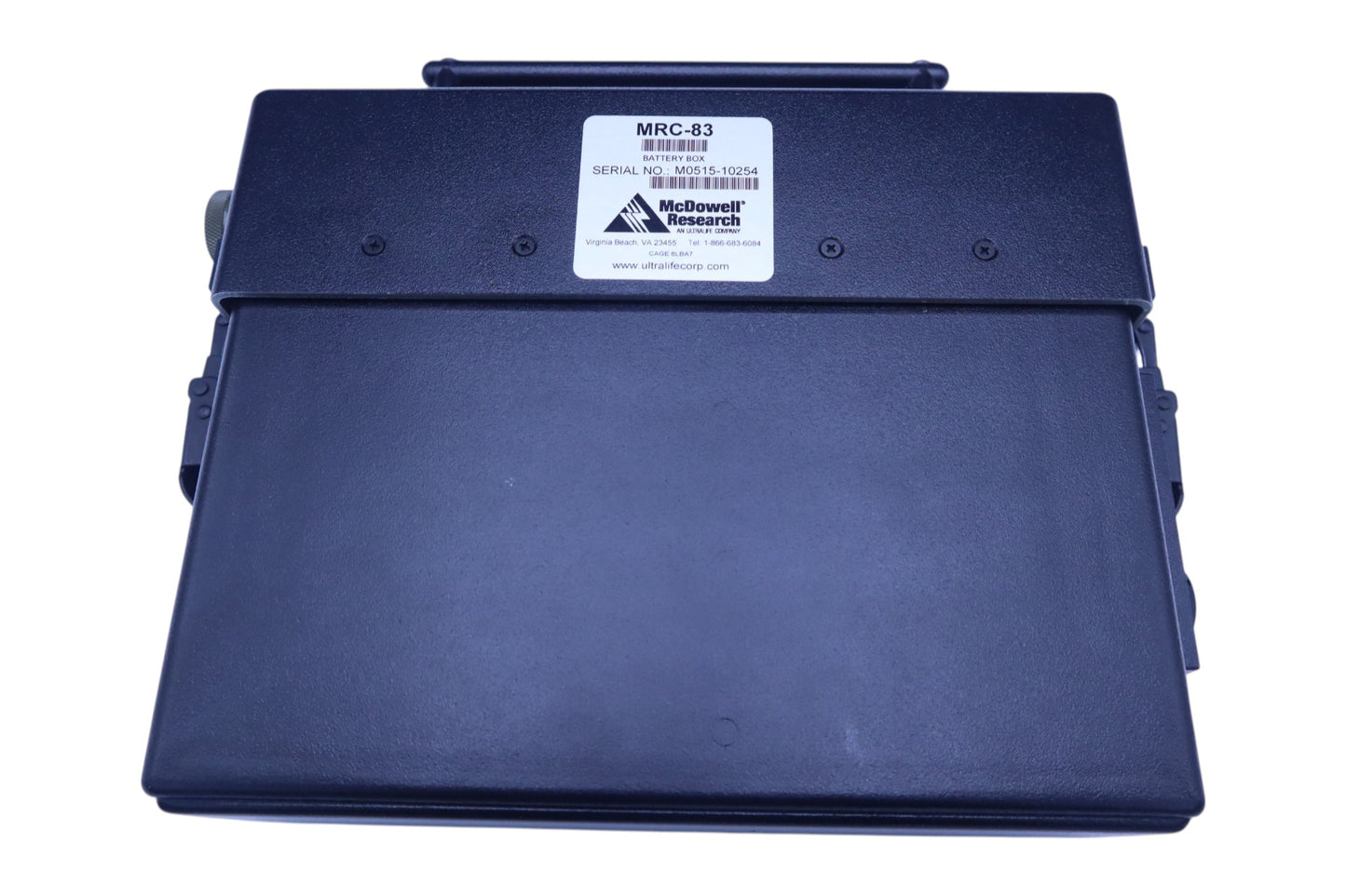 Ultralife MRC-83 Battery Charger | Military Grade Charger | Rugged Industrial Power System