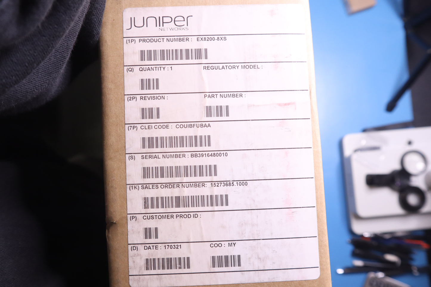Juniper EX8200-8XS 8-Port 10GbE SFP+ Switch Line Card | EX8200 Series | Enterprise Networking